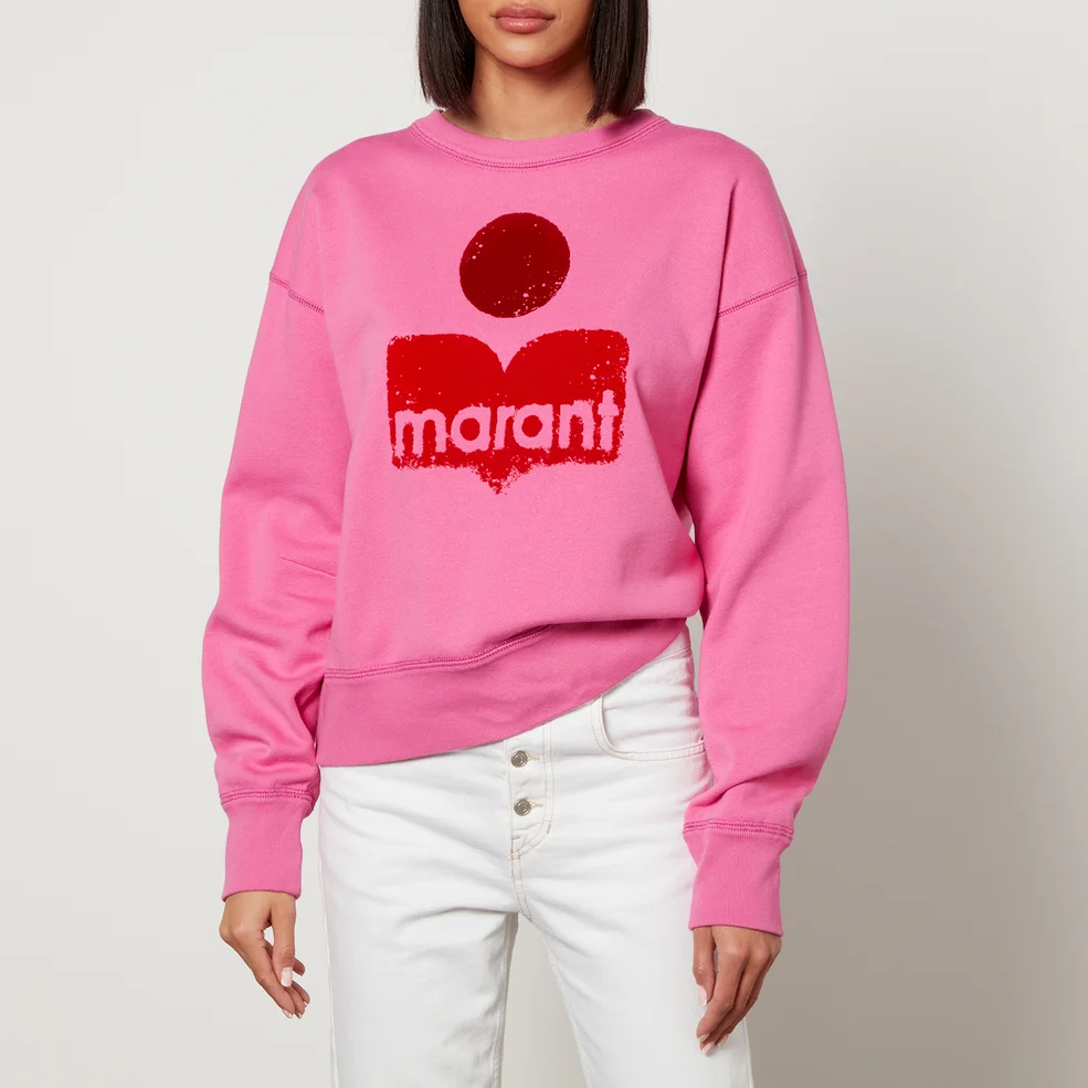 Marant Etoile Moblyi Logo Cotton-Blend Sweatshirt Image 1