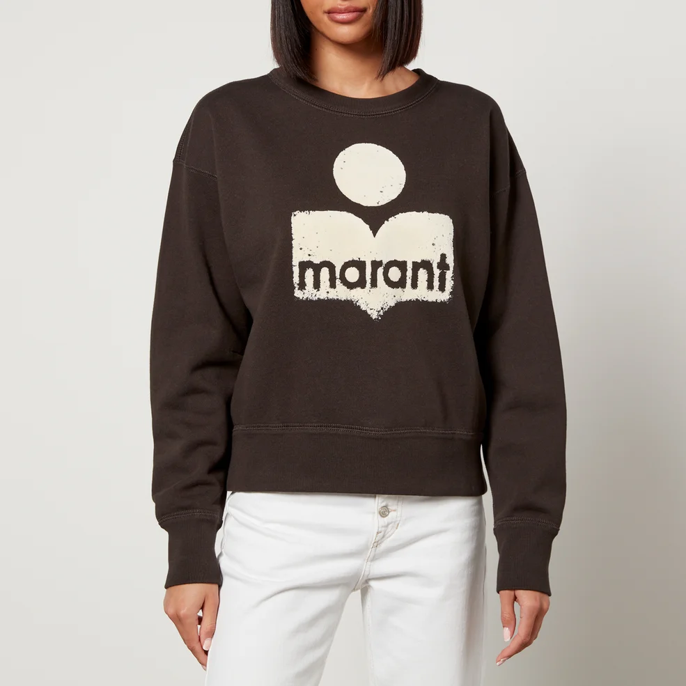 Marant Etoile Moblyi Logo Cotton-Blend Sweatshirt Image 1