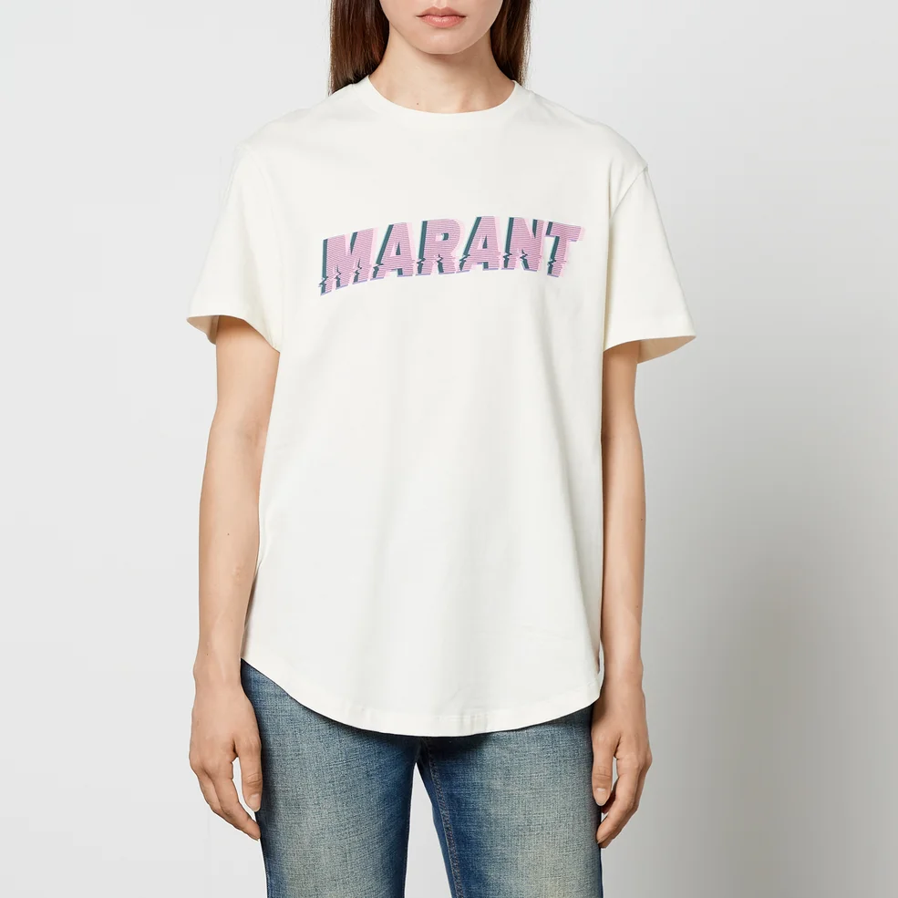 Marant Etoile Edwige Flash Cotton-Jersey T-Shirt Image 1