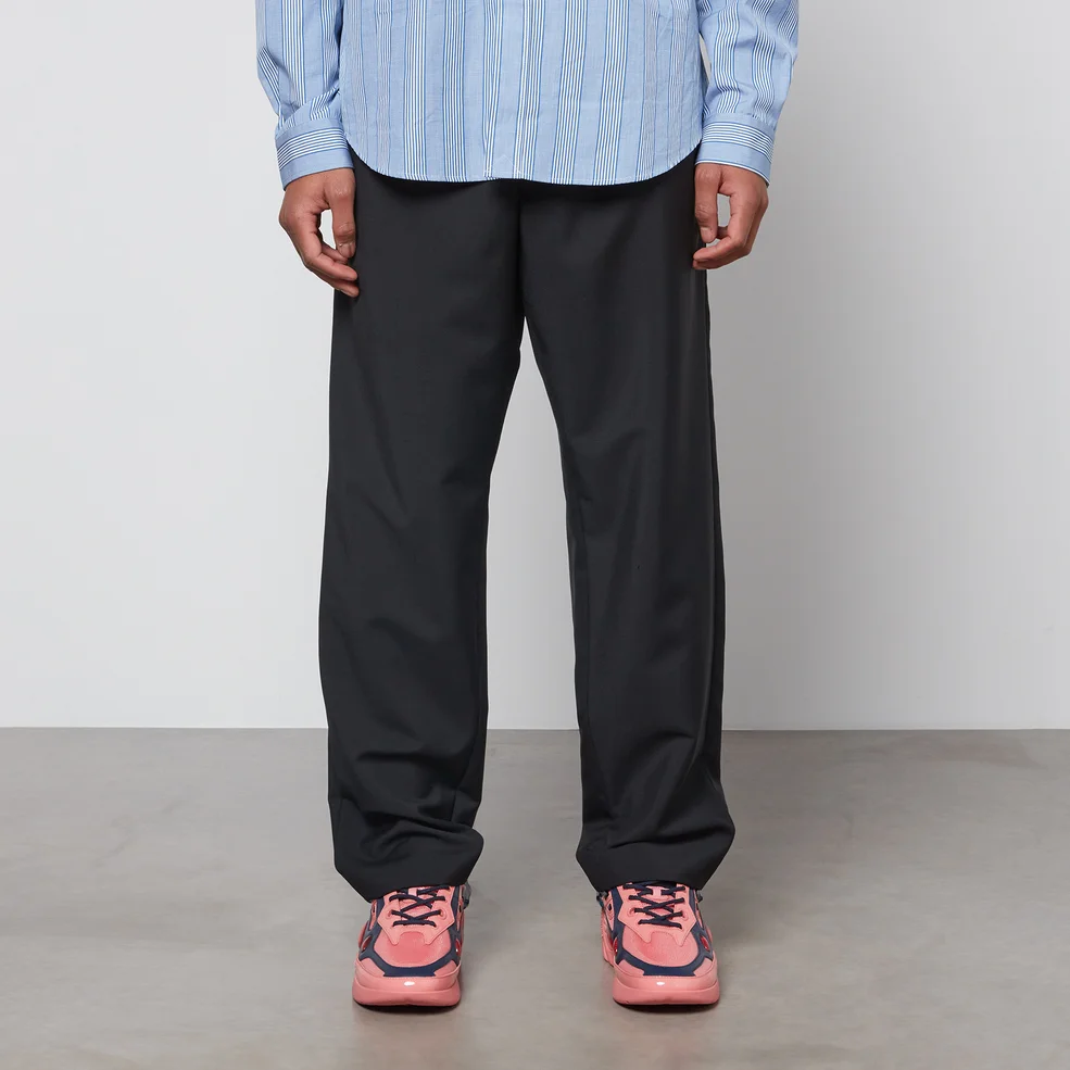 Acne Studios Wool and Mohair-Blend Trousers Image 1