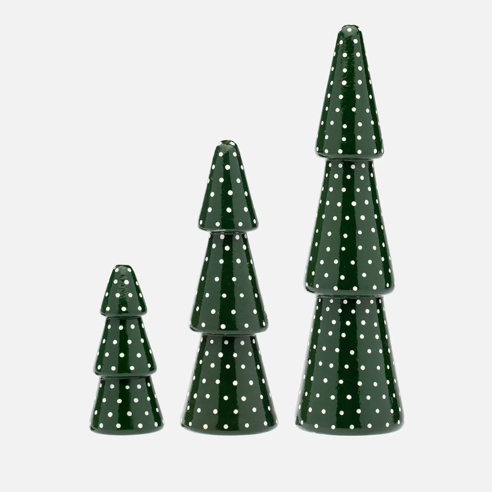anna + nina Christmas Tree Ornaments - Set of 3 Image 1