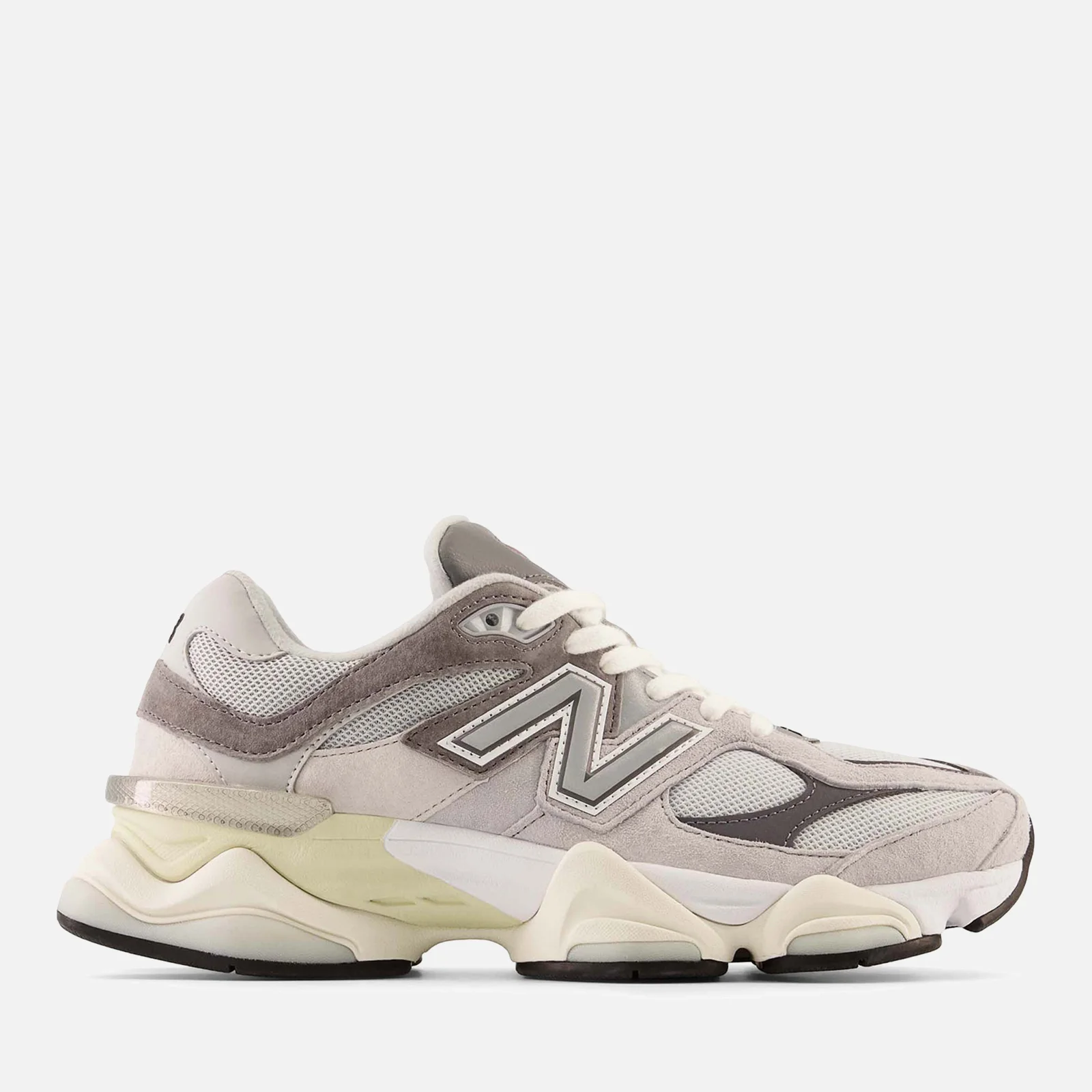 New Balance Unisex 9060 Suede and Mesh Trainers Image 1