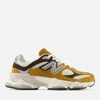 New Balance Men's 9060 Leather, Suede and Mesh Trainers - Image 1