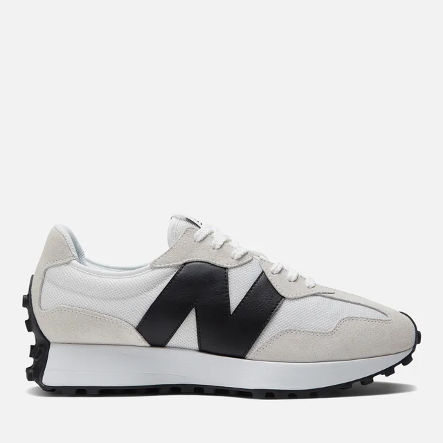 New Balance 327 Suede and Mesh Trainers