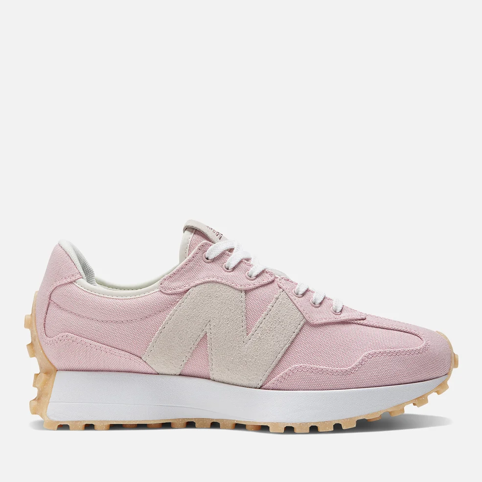 New Balance 327 Canvas Trainers Image 1