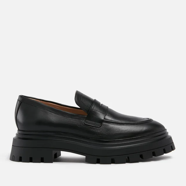 Stuart Weitzman Bedford Leather Loafers