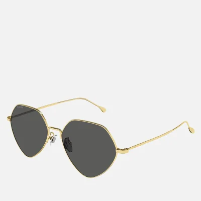 Gucci Metal D-Frame Sunglasses