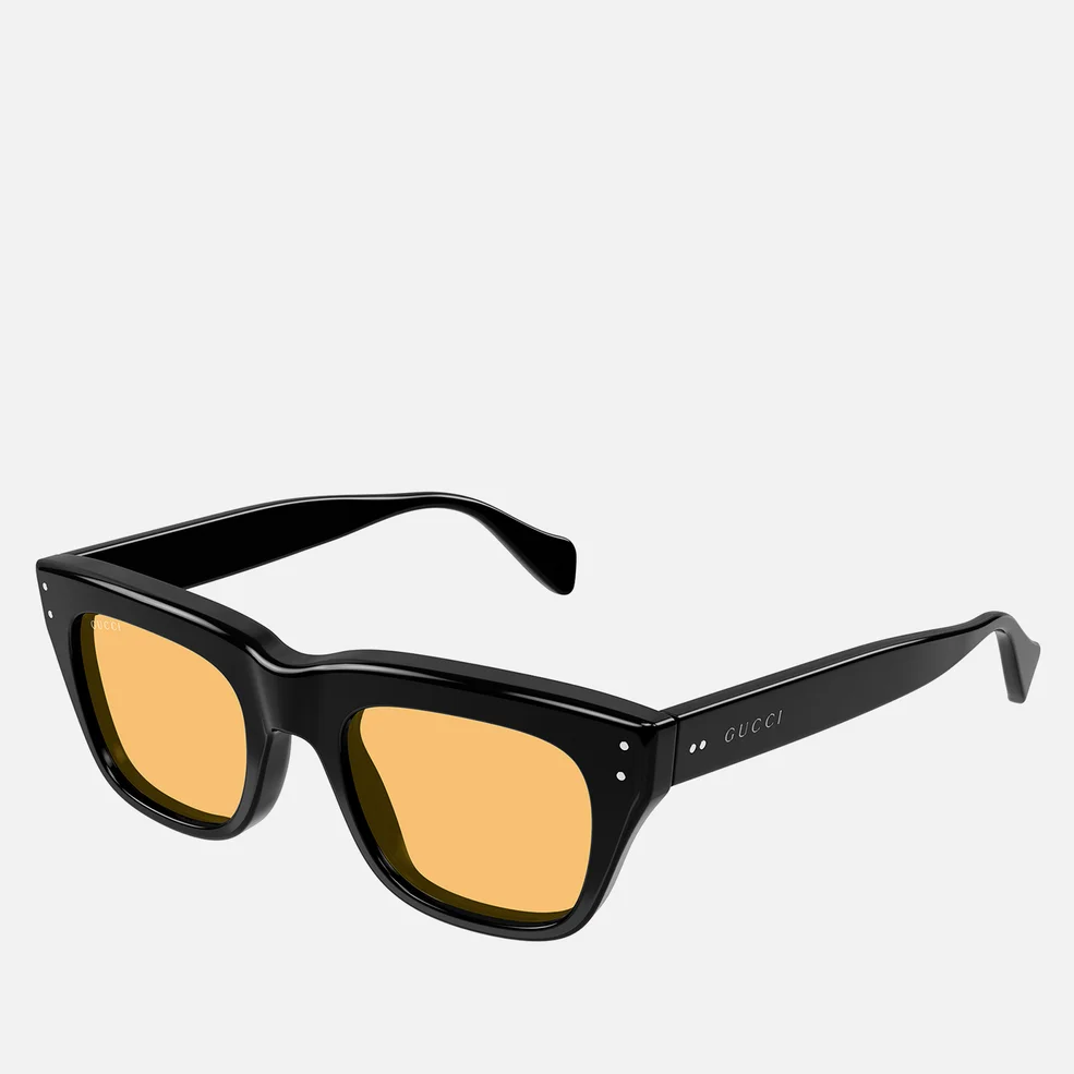 Gucci Rectangular Acetate Sunglasses Image 1