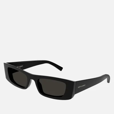 Saint Laurent Rectangular Acetate Sunglasses