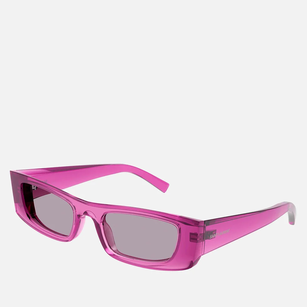 Saint Laurent Rectangular Acetate Sunglasses Image 1