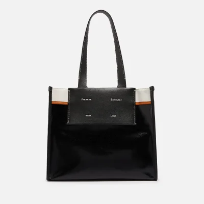 Proenza Schouler White Label Large Morris Coated-Canvas Tote Bag