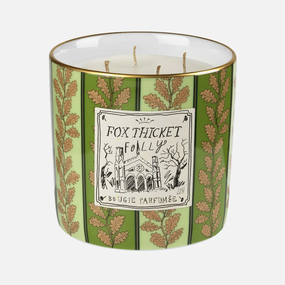 Luke Edward Hall Scented Candle - Fox Thicket Folly - 700g Image 1