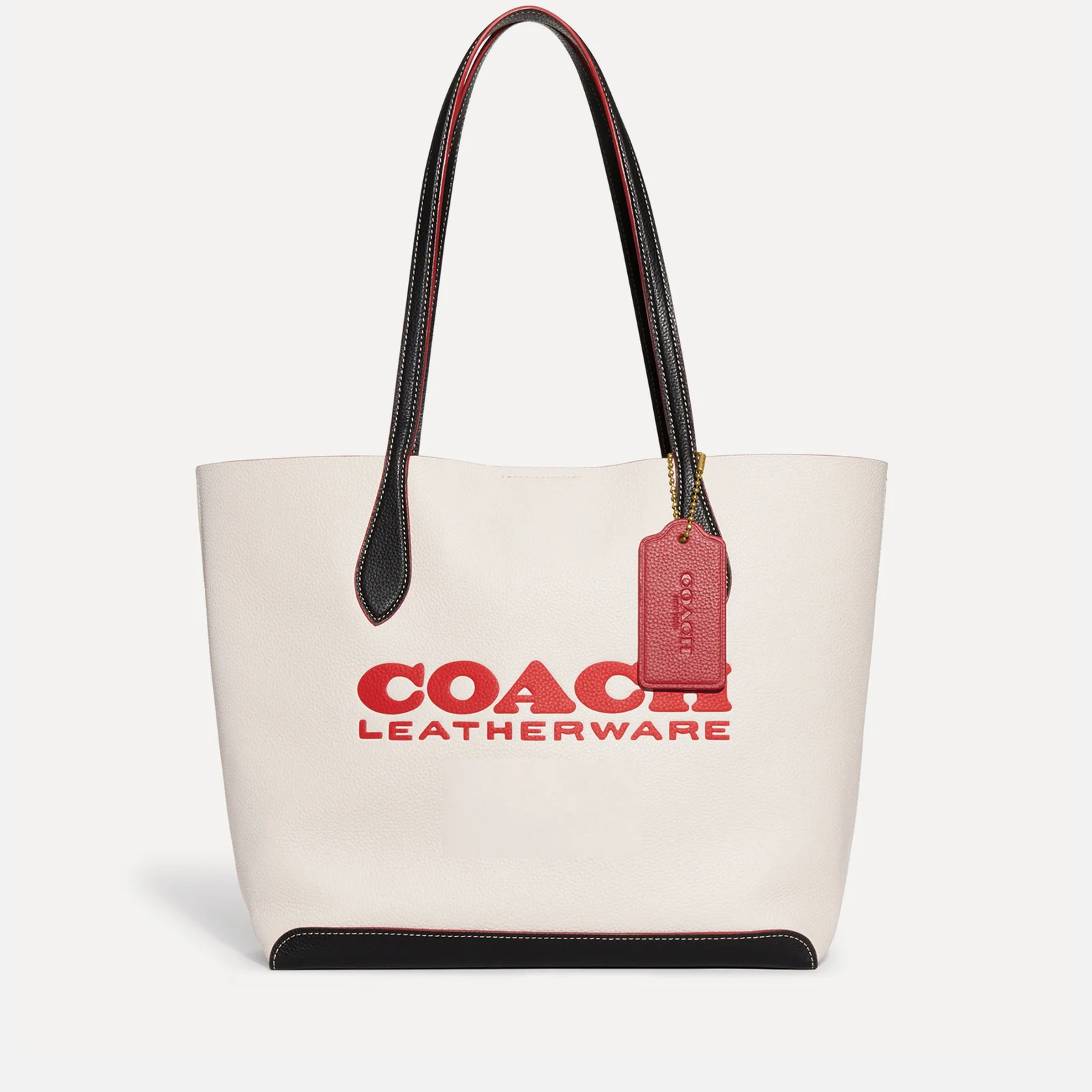 Coach Kia Leather Tote Bag Image 1