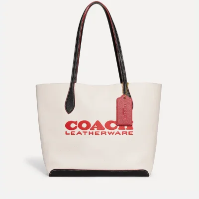 Coach Kia Leather Tote Bag