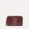 Coach Bunny Graphic Signature Coated Canvas and Leather Wallet - Image 1