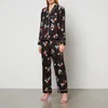 Rixo Austin Floral-Print Jersey Pyjama Set - Image 1