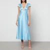 Rixo Clarice Cotton and Silk Midi Dress - Image 1