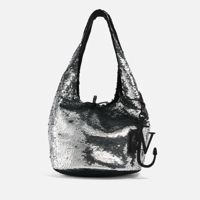 JW Anderson Mini Sequined Jersey Bag