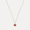 Coach Heart Pendant Necklace - Image 1
