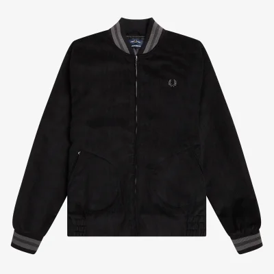 Fred Perry Made in England Cotton-Needlecord Bomber Jacket
