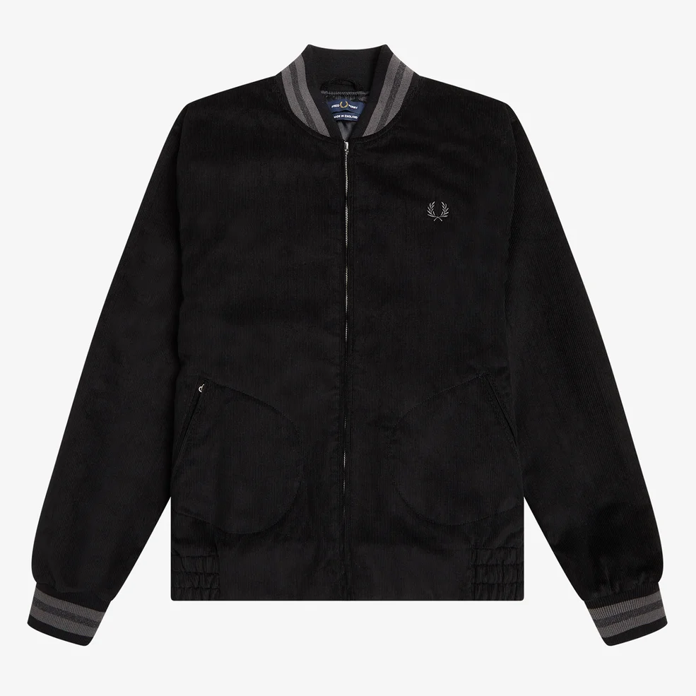 Fred Perry Made in England Cotton-Needlecord Bomber Jacket Image 1