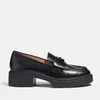 Coach Leah Leather Loafers - UK 4 - Image 1
