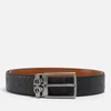 Salvatore Ferragamo Gancini Reversible Leather Belt - Image 1