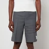 Thom Browne 4-Bar Cotton-Twill Bermuda Shorts - Image 1