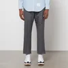 Thom Browne Backstrap Straight Leg Wool Trousers - Image 1