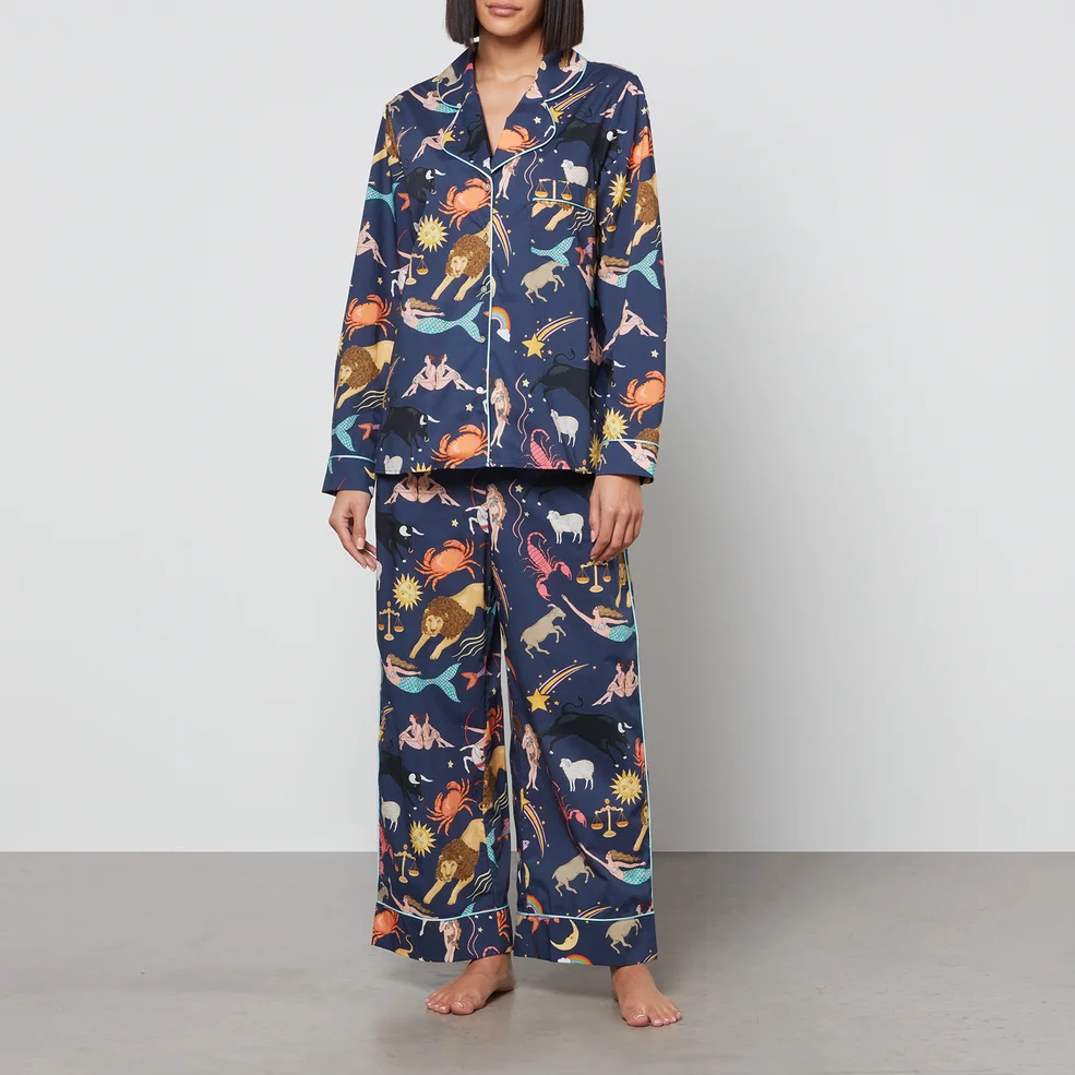 Karen Mabon Zodiac Cotton Pyjama Set Image 1