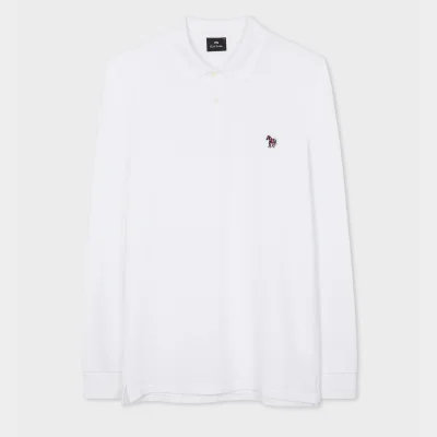 PS Paul Smith Logo-Appliquéd Cotton Polo Shirt