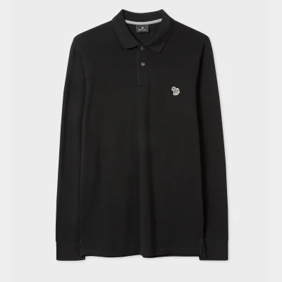PS Paul Smith Logo-Appliquéd Cotton Polo Shirt