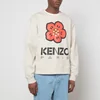 KENZO Boke Flower Cotton-Blend Jersey Sweatshirt - Image 1