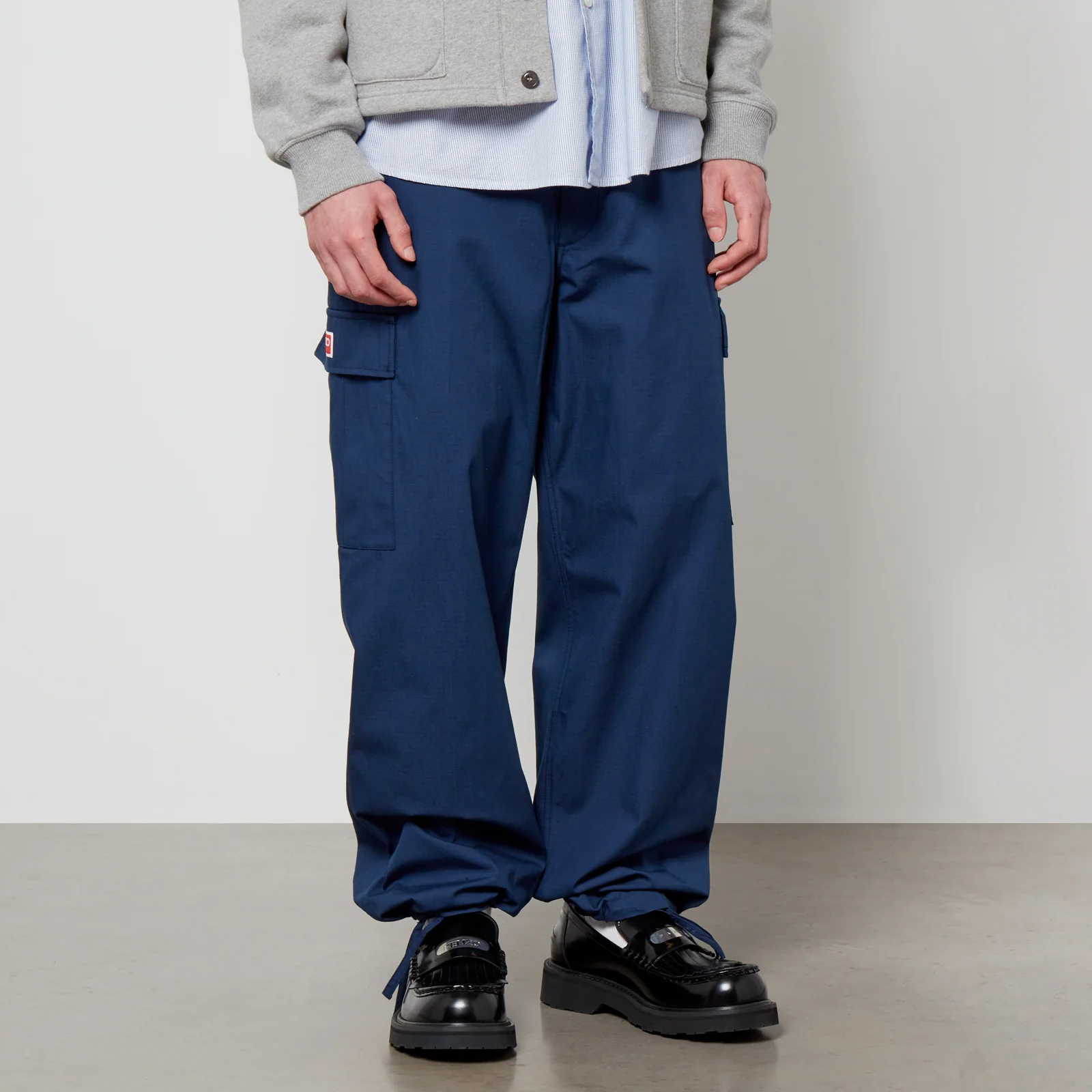KENZO Cotton-Ripstop Cargo Trousers Image 1