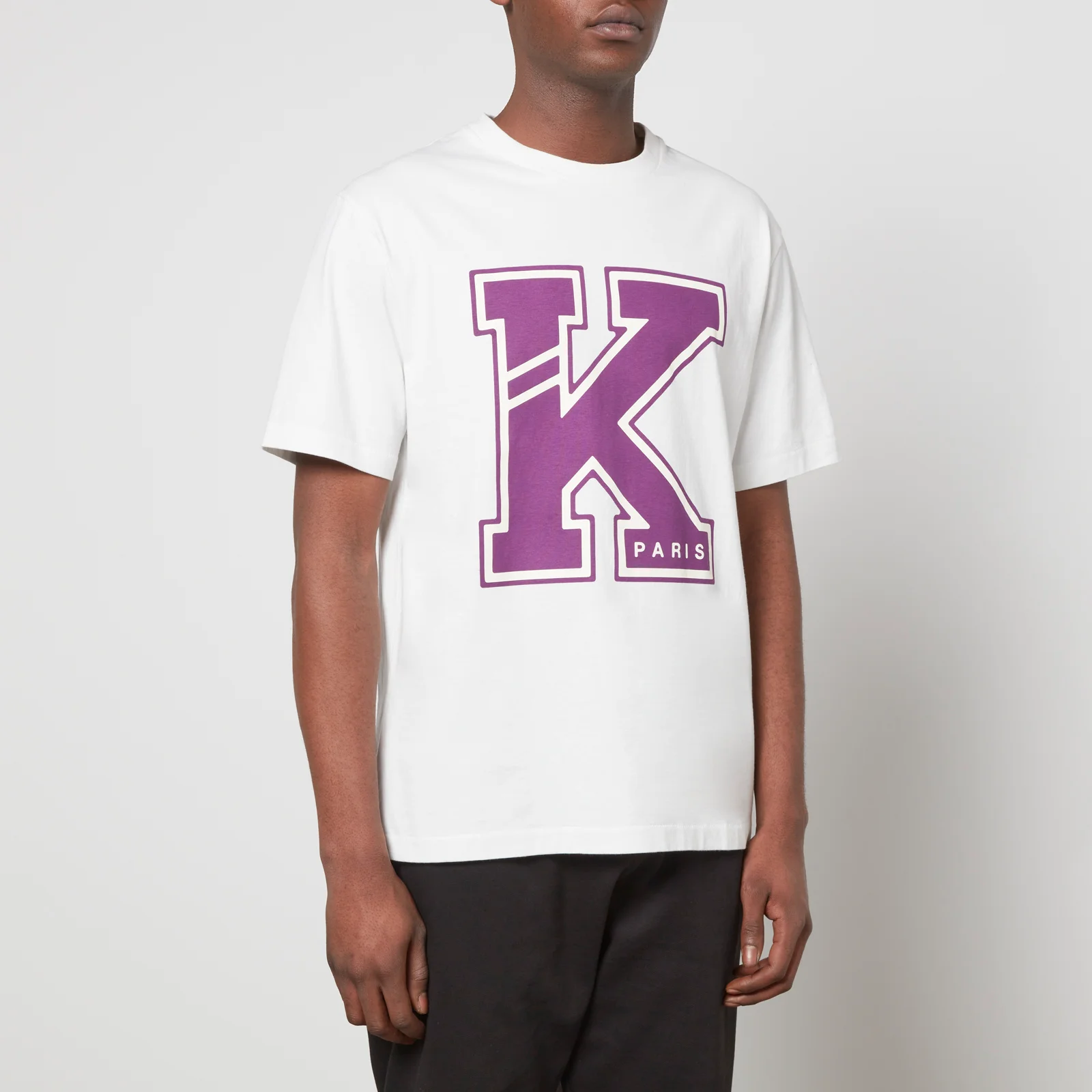 KENZO College Classic Logo-Printed Cotton T-Shirt Image 1