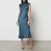Anine Bing Samantha Silk Midi Dress - Image 1