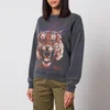 Anine Bing Tiger Organic Cotton-Jersey Sweatshirt - Image 1