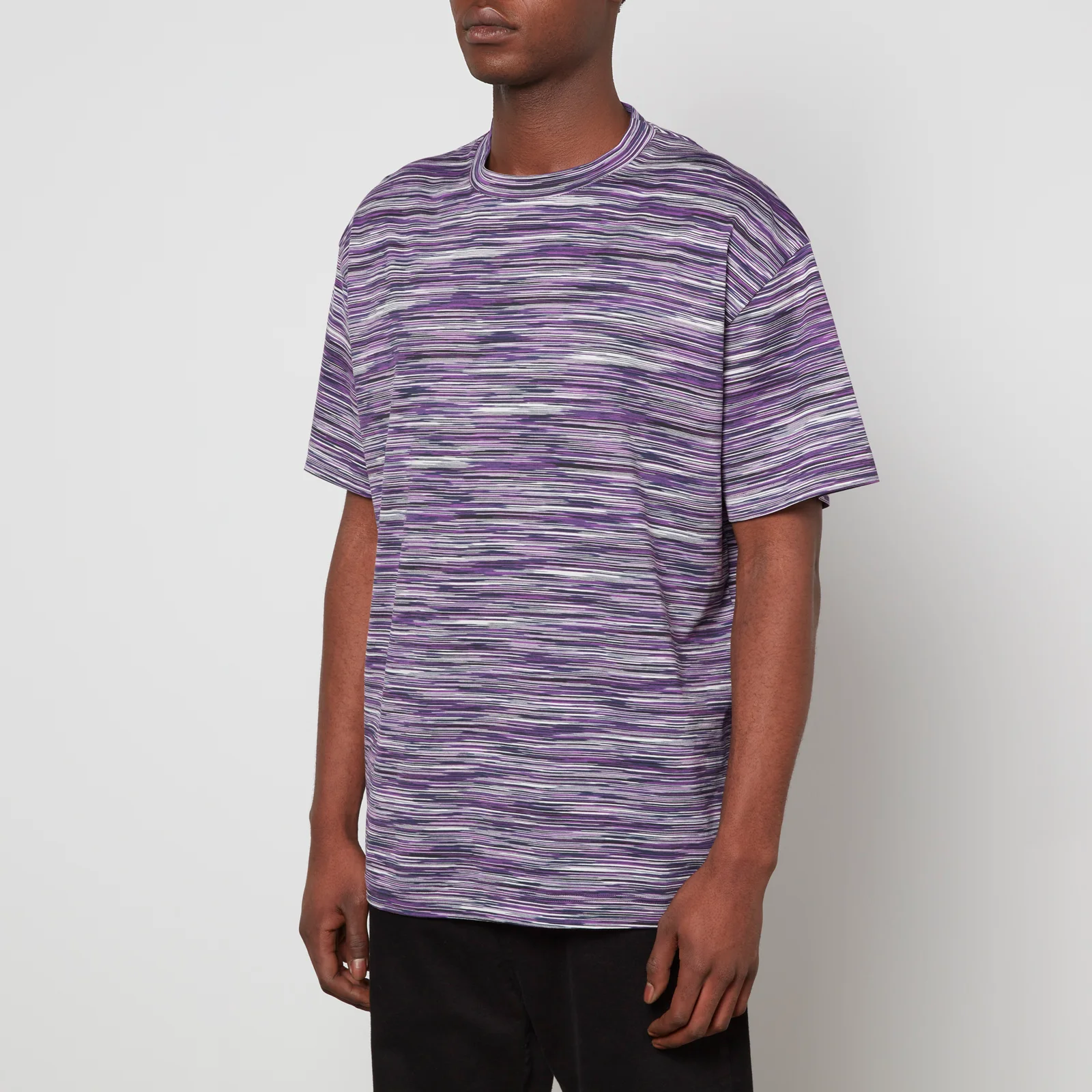 Missoni Space-Dyed Cotton-Jersey T-Shirt Image 1