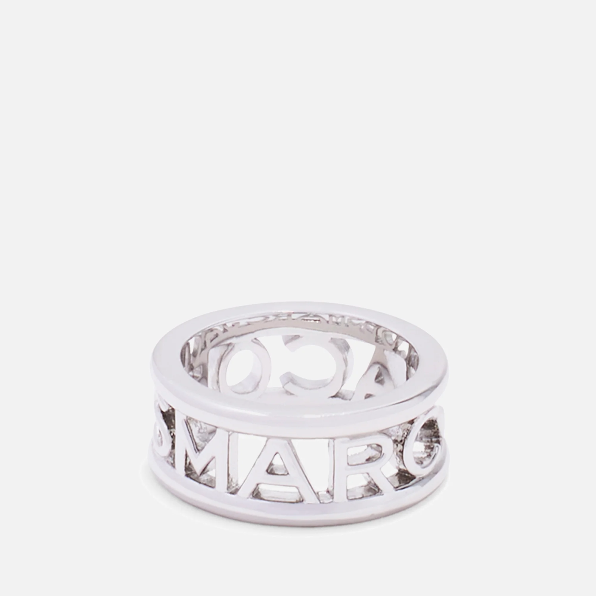 Marc Jacobs Silver-Tone Logo Ring Image 1