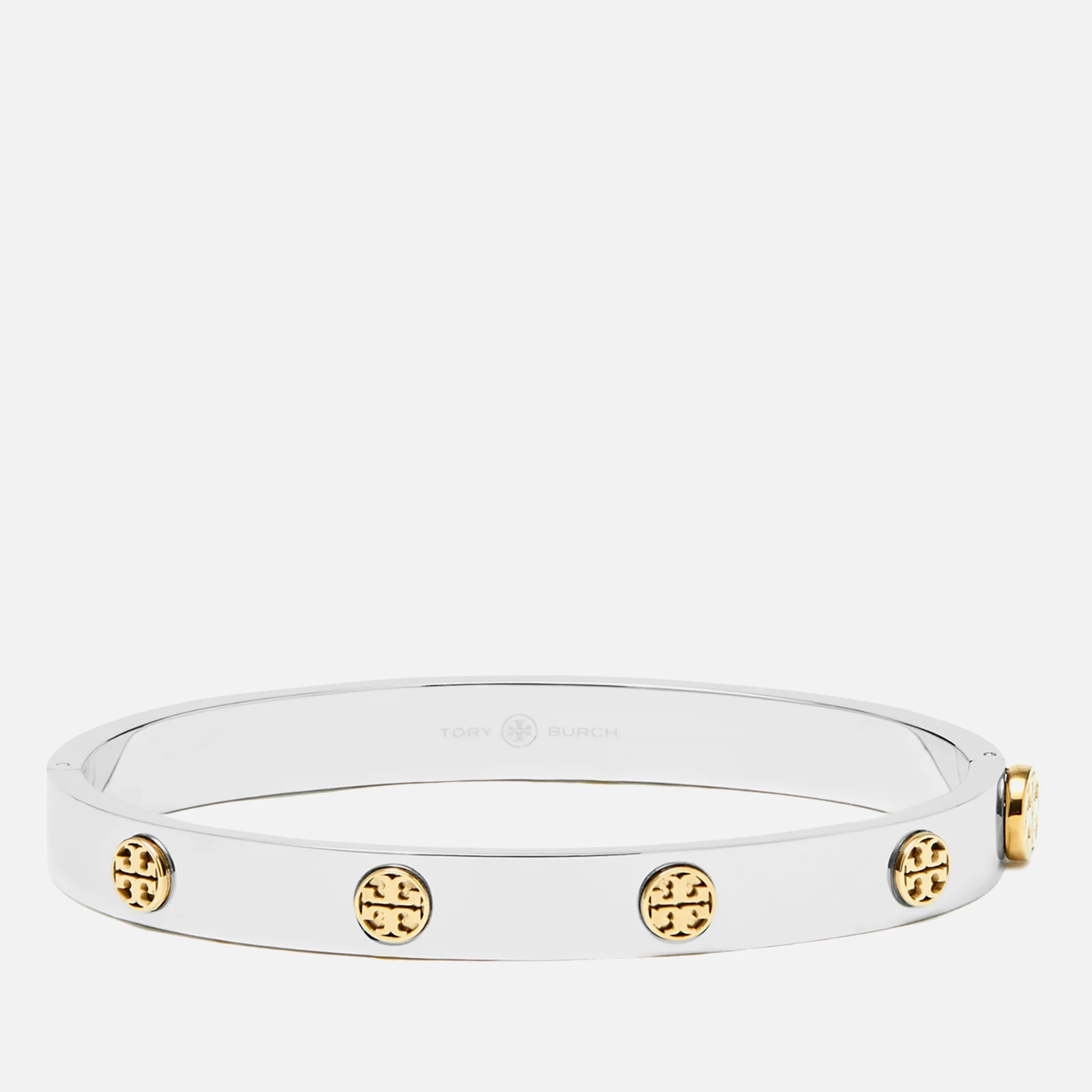 Tory Burch Miller Stainless Steel and Gold-Tone Bracelet Image 1