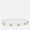 Tory Burch Miller Stainless Steel and Gold-Tone Bracelet - Image 1
