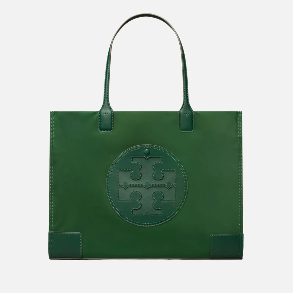 Tory Burch Ella Logo Nylon Tote Bag Image 1