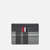 Thom Browne Checked Leather Cardholder - Image 1