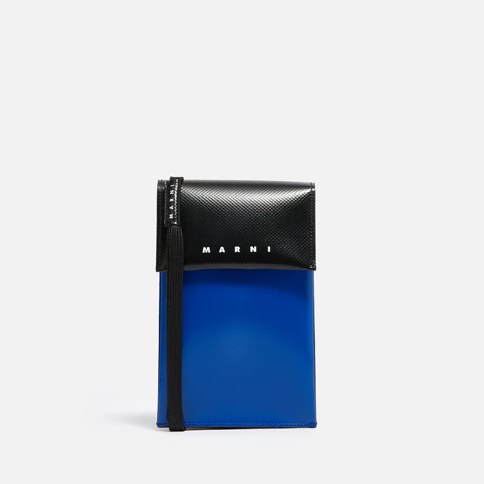 Marni Faux Leather Phone And Card Holder Image 1