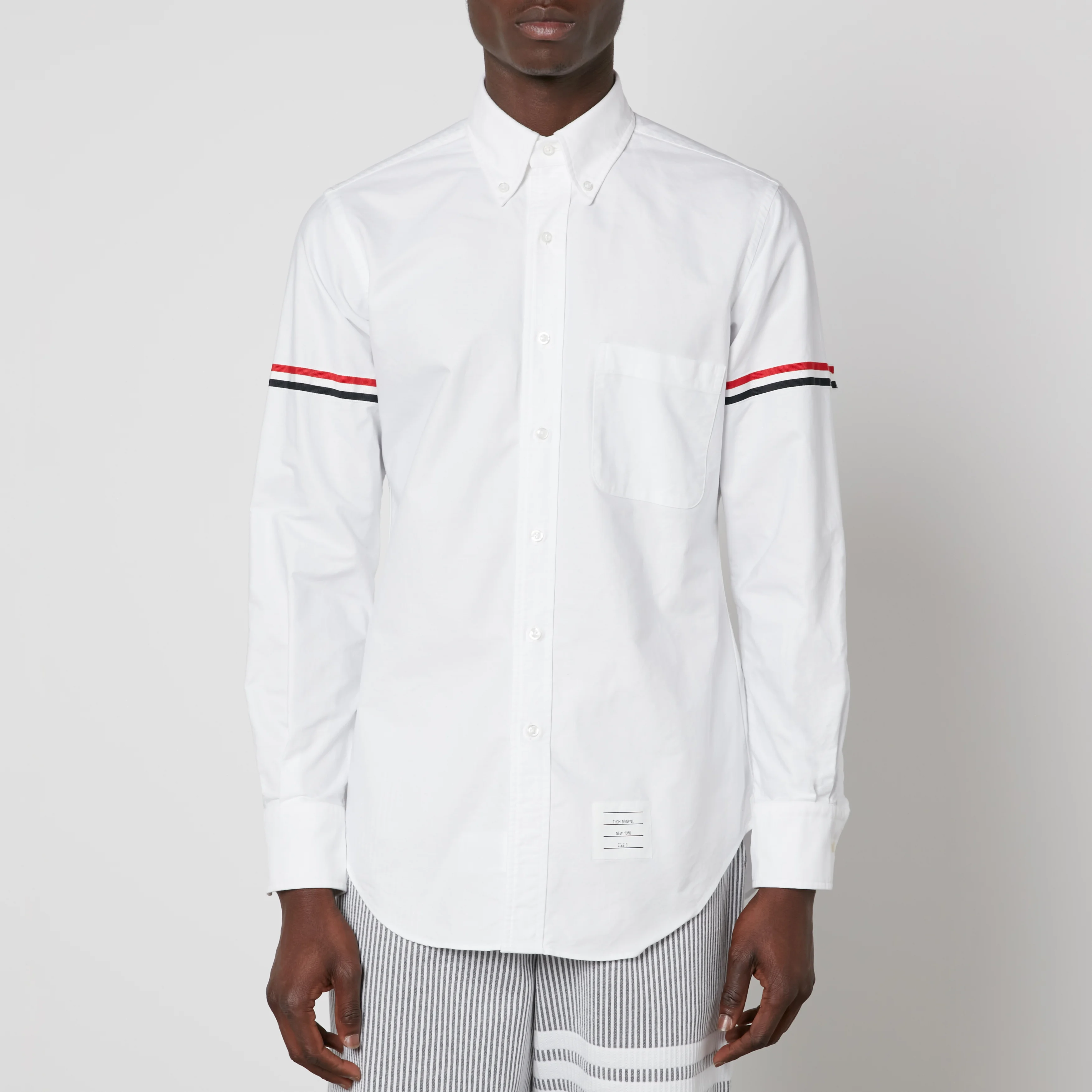 Thom Browne Classic-Fit Oxford Cotton Shirt Image 1
