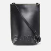 Ganni Small Banner Leather Shoulder Bag - Image 1