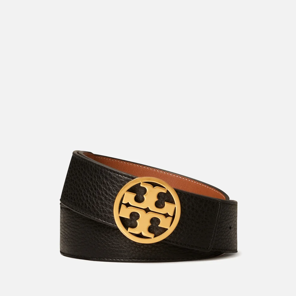 Tory Burch Miller Reversible Leather Belt Image 1
