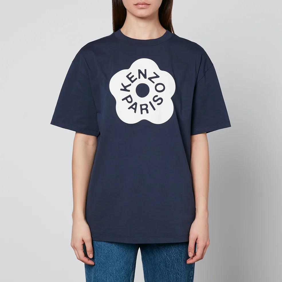 KENZO Boke Flower-Print Cotton-Jersey T-Shirt Image 1