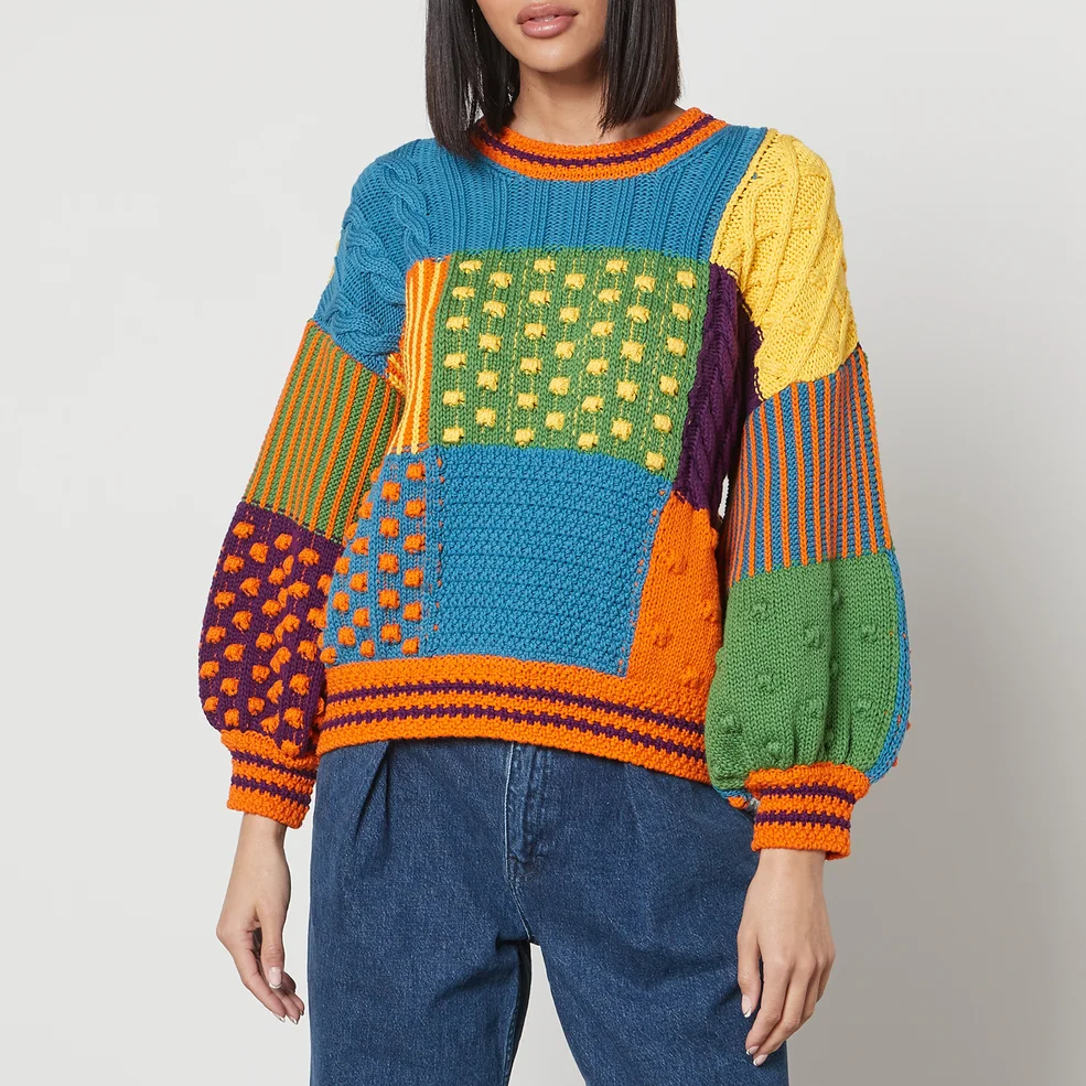 KENZO Psychedelic Cotton Jumper Image 1