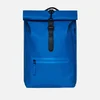 Rains Rolltop Coated Shell Backpack - Image 1